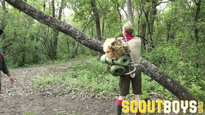ScoutBoys Cute scout Serg Shephards fucked raw and hard by hot DILF