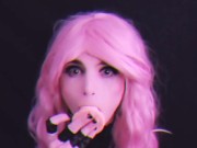 Femboy Practices Deepthroat