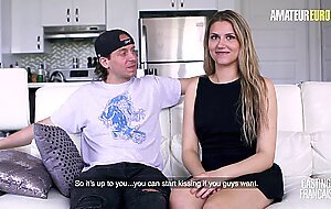 French Slut Vanessa Siera Knows How To Suck & Fuck A Dick - AMATEUR EURO