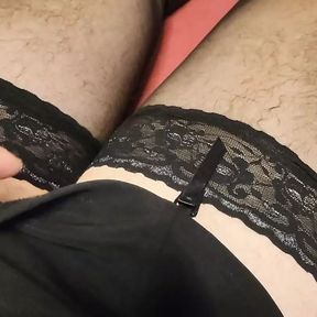 Cuddling in garters