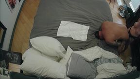 Mistress Pegs Slave's Ass and Makes Him Suck Her Off