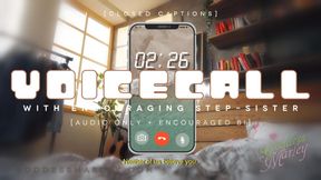 VOICE CALL With Encouraging Step-Sister [closed captions]