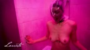 Plastic Bag In The Shower