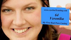 ”Veronika's first porn casting”