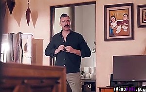 Stepdad rams marley brinx tight pussy
