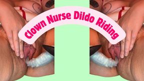 Clown Nurse Dildo Riding