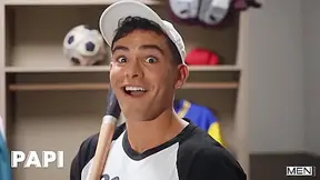 Coach Gives Jock A Tiny Additional Palms-on Guideline - Damian Night And Johnny Donovan