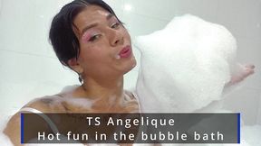 ts angelique - bubble bath with final cum ? - very exclusive video - full version