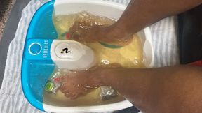 Giantess - Giantess Spends Quality Time with her Teenie Girl, fantasy, giantess special effects, foot worship 1080 smaller