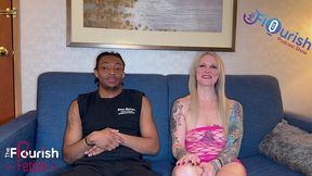 fetish: kora bell and seveir stone mrflourish couch talk podcast with full bondage sex scene