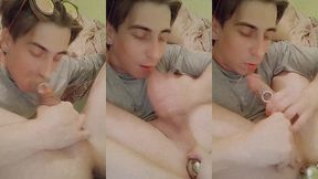 julia porn loves to do autofellatio and cum in her own mouth. awsome hot self-sucking!