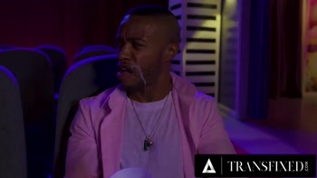 TRANSFIXED - Trans Ariel Demure Is Caught Having Sex With Siri Dahl In Theater During A Double Date