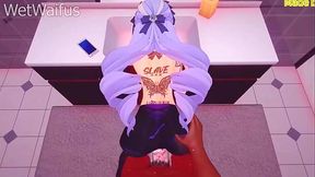 Busty Vivian gets Phaeton's hot cum in her tight 3D pussy