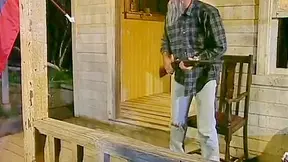 Perfect blonde whore riding stiff cock