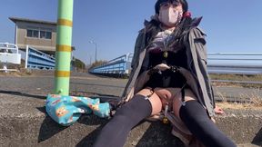 No.123 Noon Tacky Panty Flash Walk Part 2