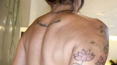 Brazilian mulatta with huge ass lets her friend worship her fat juicy tits