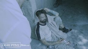 Good Samaritan Roman Todd Feeds and Fucks Homeless Guy, Alpha Wolfe Pounds Hard