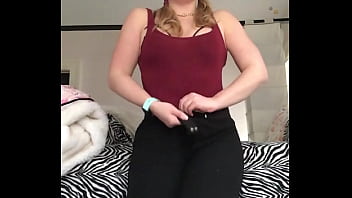 Cute Nerdy PAWG With Pigtails Shows Off Her Thick Body And Masturbates Until Orgasm With Her Vibrating Dildo | The Panty Bank - Used Panties