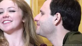 Nikole Nash Is so Wet as She Turns Her Husband Into a Cuckold