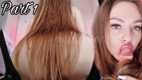 Hair Fetish Part 1: Hair Play, Blowjob & Hair in Pussy