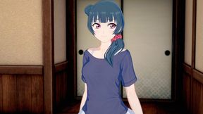 Yoshiko Tsushima magical sex ability [Hentai 3D]