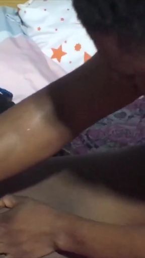 Captivating moment from &quot;THICK ASS BLACK WIFE FUCK  INLAW WHEN HUSBAND IS NOT  AROUND&quot;