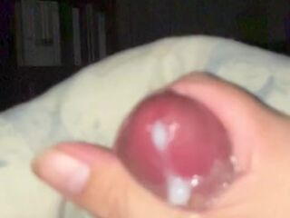 every day jerk off 1/thirty playing with my sloppy rod untill I cum