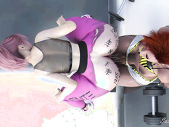 Futa Gym Trainer Anal Fucked my Wife sassycomics