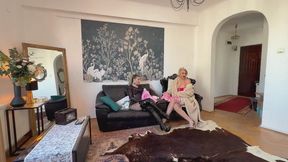 Goddess Samaria & Mistress Lexi Noir Train Their Perfect Sissy