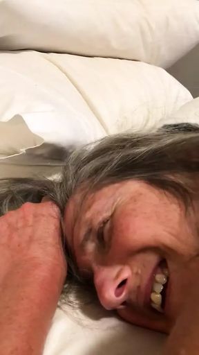 Hot MILF Closeup Doggy Masturbate Anal Fingering 60 Year Old Mature Granny