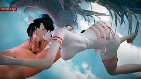 Beauty nurse fuck the older man - 3D Animation