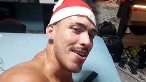 dei o cu no pelo para o entregador do natal - 02