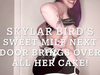 Giant Butt big beautiful woman Skylar Bird's mother I'd like to fuck Next Door Butt Cheek Screwing & oral job