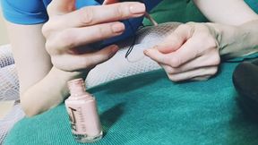 I Painted My Nails. Asmr