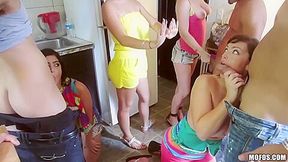 Enticing Danika Dash At Party Clip