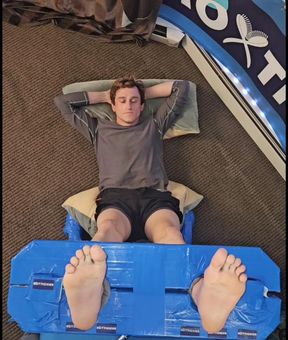 COLIN BRYANT: SOLES UP TICKLING