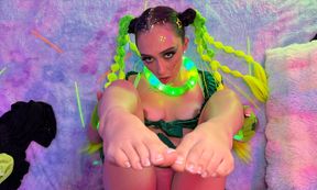 Lily Jordan Brings Shamrock Heat To A Neon-Fueled Encounter!
