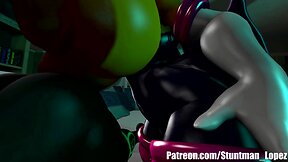 Getting imp-ressive with hands-free cumshots and anal fisting: a trans midnas journey with big tits and a big dick cumshot bigass fisting bigtits anal handsfree mid