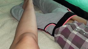 Many Female Orgasms in a Tent - Lesbian-candys