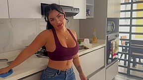 Alejandra Palacios And Sexo Duro In Me Follo La Chica Del Servicio Mientras Mi Esposa No Esta