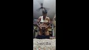 Solo boy masturbating and streching his bom on the camera 💦💦