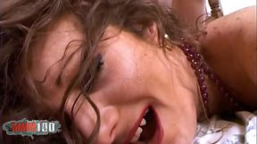 Very skinny bitch ass fucked by Terry Kemaco