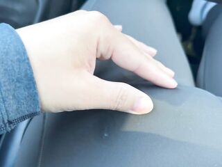 #020 Couldn't Make It Home - Femboy Cumming in Lululemon Yoga Panties Behind the Wheel