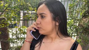 sexy latina sucking and fucking in the car - sara films