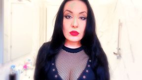 Dark Feminine Domination eye contact