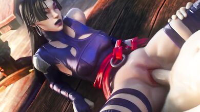 Psylocke gets fucked in Marvel Rivals 3D cosplay