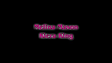 Kiera King and Melina Mason Big Titty Lesbian Fuck