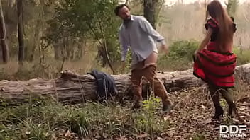 Fiery Hardcore in The Woods: Flamenco Dancer Needs Cock