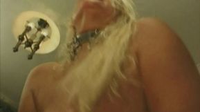 Curvy Blonde US-Slut Gets Fucked In Her Black Corsage