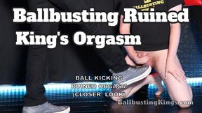 Ball Kicking Ruined Orgasm (Closer Look)
